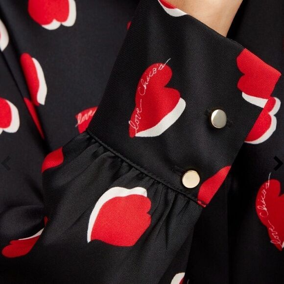 Chico’s SZ 0.5 Long sleeve button up top - Picture 4 of 10